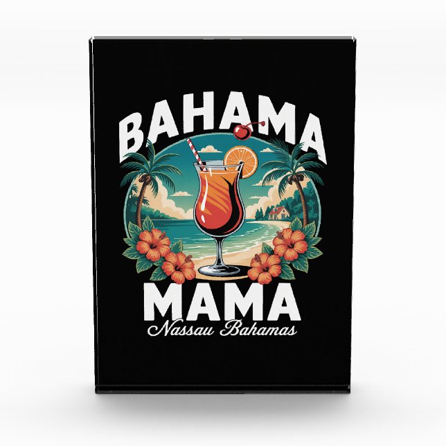 Bahama Mama Nassau Fotoblock (Vorderseite)