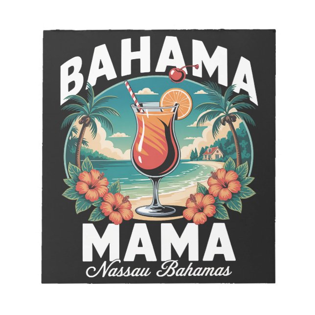 Bahama Mama Nassau Notizblock (Vorderseite)