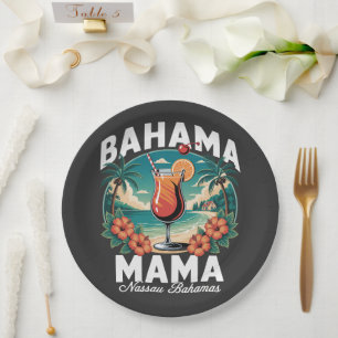 Bahama Mama Nassau Pappteller