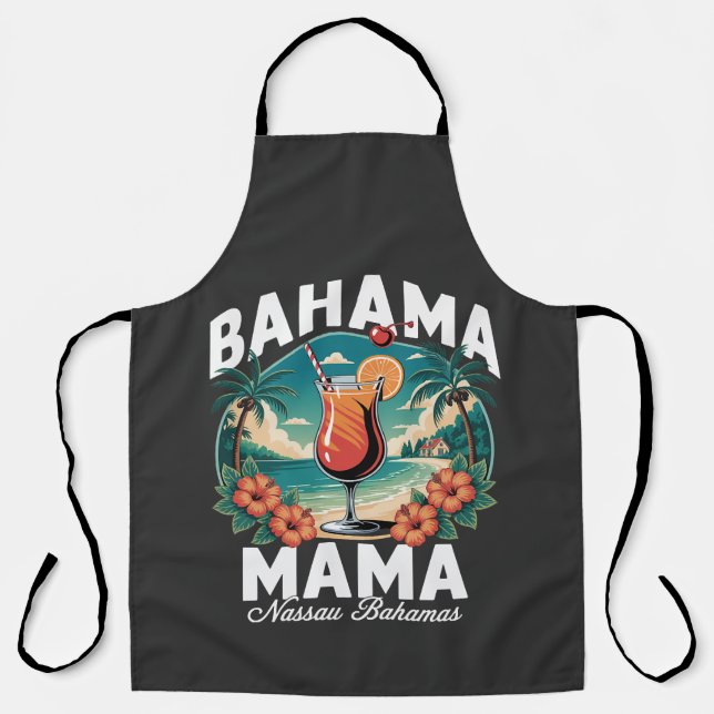 Bahama Mama Nassau Schürze (Vorderseite)