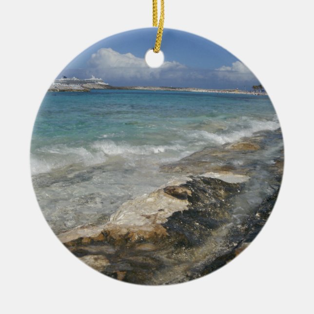 Bahama Strand Keramikornament (Vorne)
