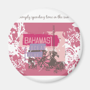 Bahama Sun T - Shirt und Geschenke Magnet