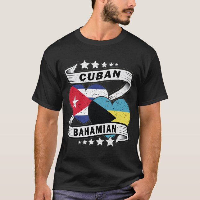 Bahama und Kuba T-Shirt (Vorderseite)