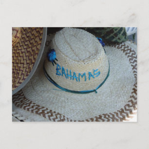 Bahamahut Postkarte