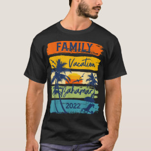 Bahamas 2022 Caribe Family Vacation Matching Group T-Shirt