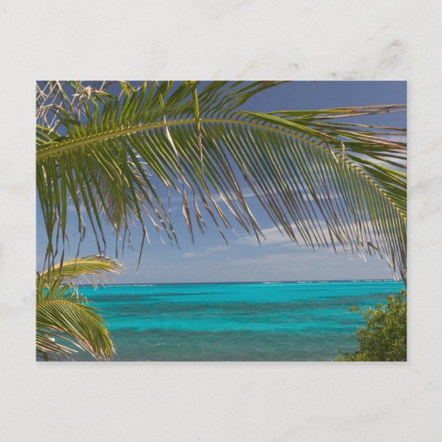 BAHAMAS, Abacos, Loyalist Cays, Man O'War Cay: Postkarte (Vorderseite)