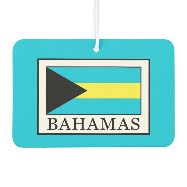 Bahamas Autolufterfrischer (Vorderseite)