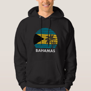 Bahamas Bahamian Bedrängte Bahamas-Flagge Hoodie