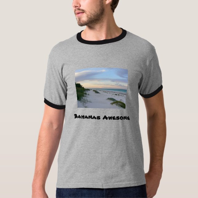 Bahamas Beach Men-T - Shirt (Vorderseite)