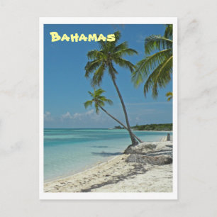 Bahamas Beach Post Card Postkarte