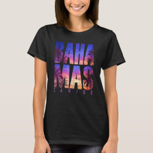 Bahamas Caribe Beach Sommerurlaub Matching Fami T-Shirt