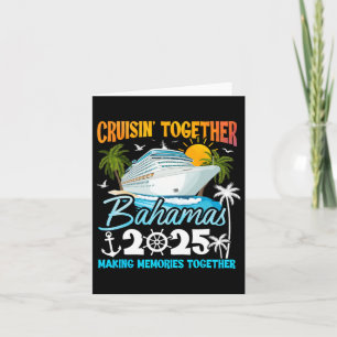 Bahamas Cruise 2025 Family Cruise Trip Squad Group Karte