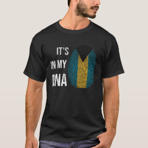 Bahamas Es steckt in meiner DNA Karibik Urlaub Bah T-Shirt