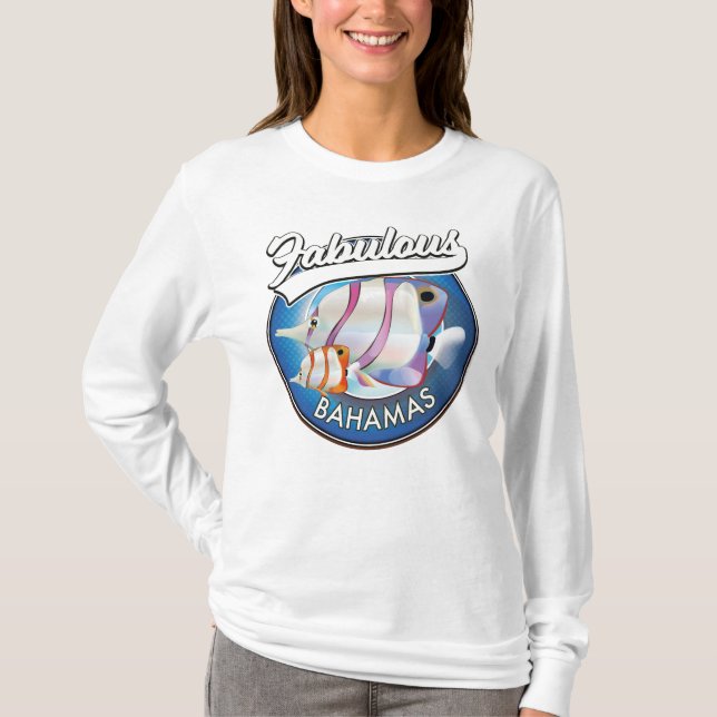 Bahamas fabelhafter Logo-T - Shirt (Vorderseite)