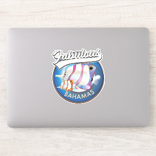 Bahamas fabelhaftes Logo Aufkleber
