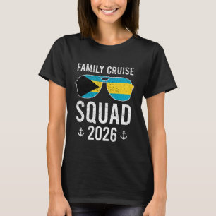 Bahamas Familienkreuzfahrt-Truppe 2026 Urlaub pass T-Shirt