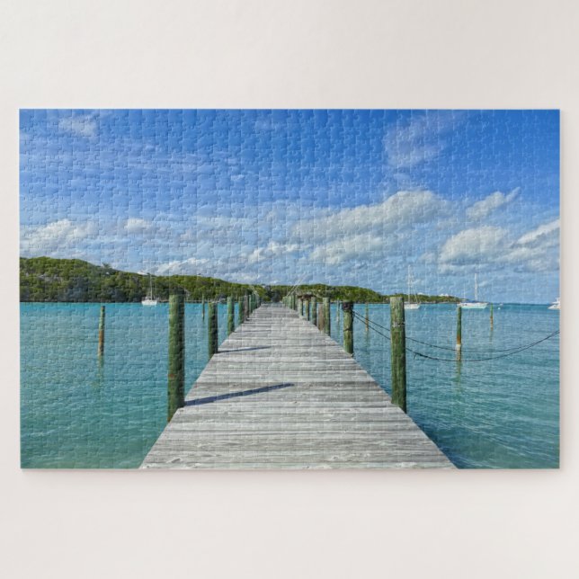 Bahamas, Fischereihafer, Große Abaco-Insel, Bahama Puzzle (Horizontal)