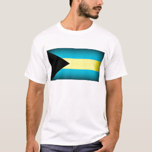 Bahamas Flag Dark Edge T-Shirt