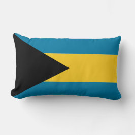 Bahamas-Flag-Kissen Lendenkissen