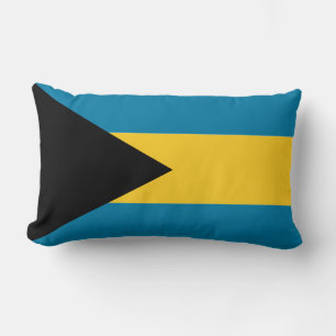 Bahamas-Flag-Kissen Lendenkissen