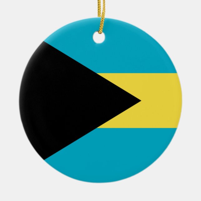 Bahamas Flag Ornament (Vorne)