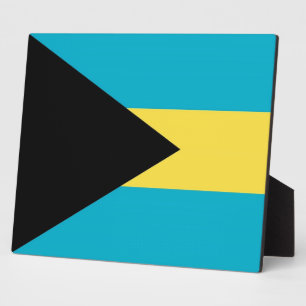 Bahamas Flag Plaque Fotoplatte