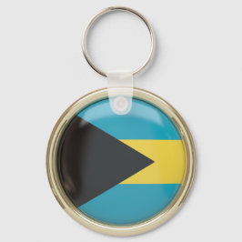 Bahamas Flag Schlüsselanhänger