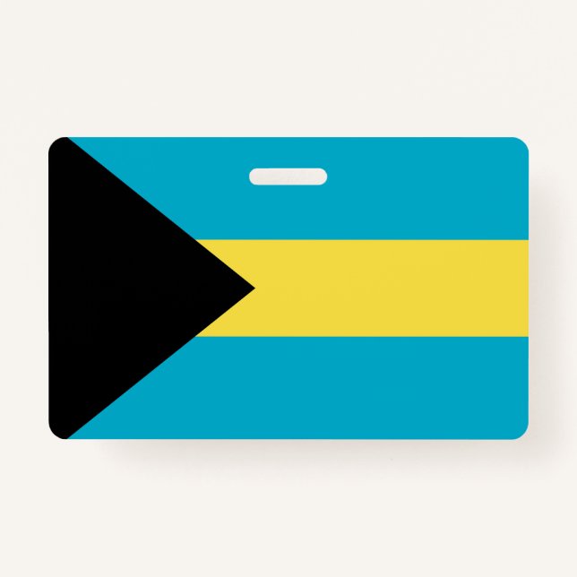 Bahamas-Flagge Ausweis (Vorderseite)