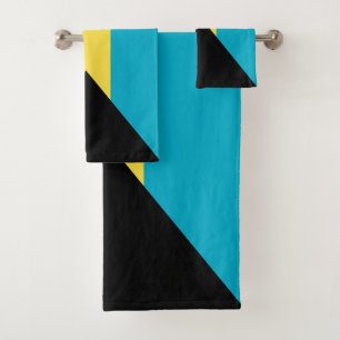 Bahamas-Flagge Badhandtuch Set