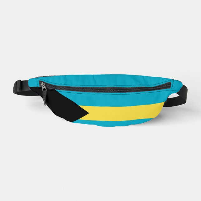 Bahamas-Flagge Bauchtasche (Vorderseite)