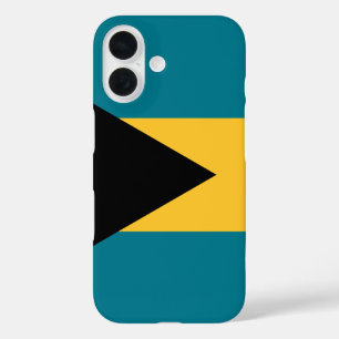 Bahamas-Flagge iPhone 16 Hülle