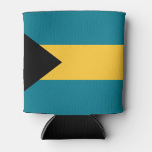 Bahamas Flagge Cooler Dosenkühler