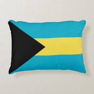 Bahamas-Flagge Dekokissen
