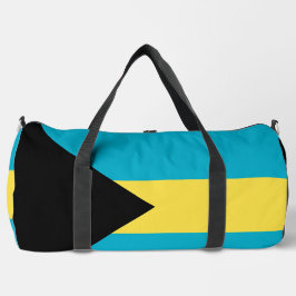 Bahamas-Flagge Duffle Bag