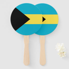 Bahamas-Flagge Fächer