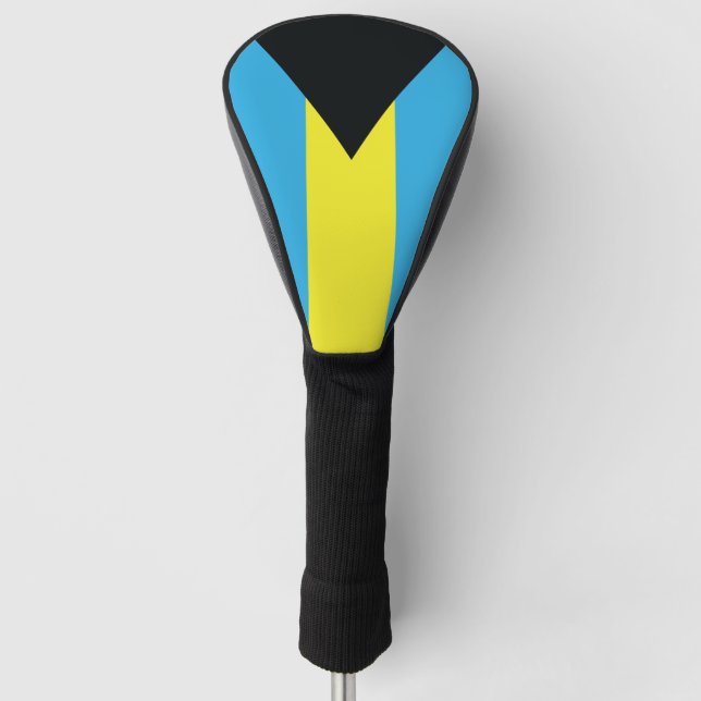Bahamas-Flagge Golf Headcover (Vorderseite)