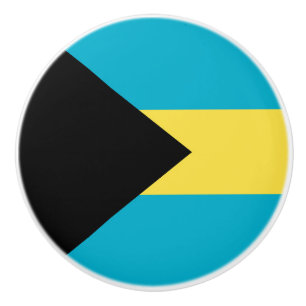 Bahamas-Flagge Keramikknauf