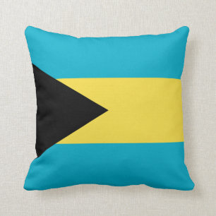 Bahamas-Flagge Kissen