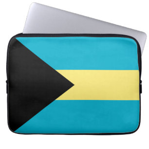 Bahamas-Flagge Laptopschutzhülle