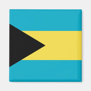 Bahamas-Flagge Magnet