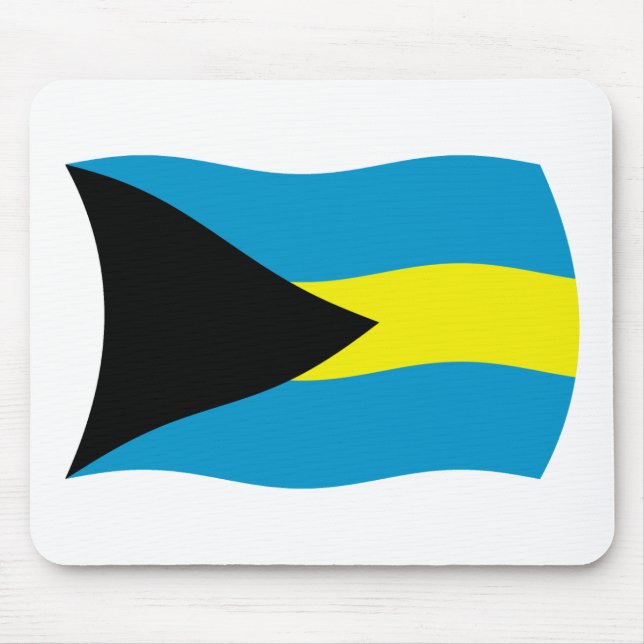 Bahamas-Flagge-Mauspad Mousepad (Vorne)