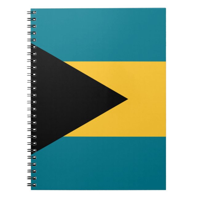 Bahamas-Flagge Notizblock (Vorderseite)