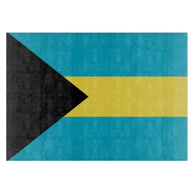 Bahamas-Flagge Schneidebrett (Vorderseite)