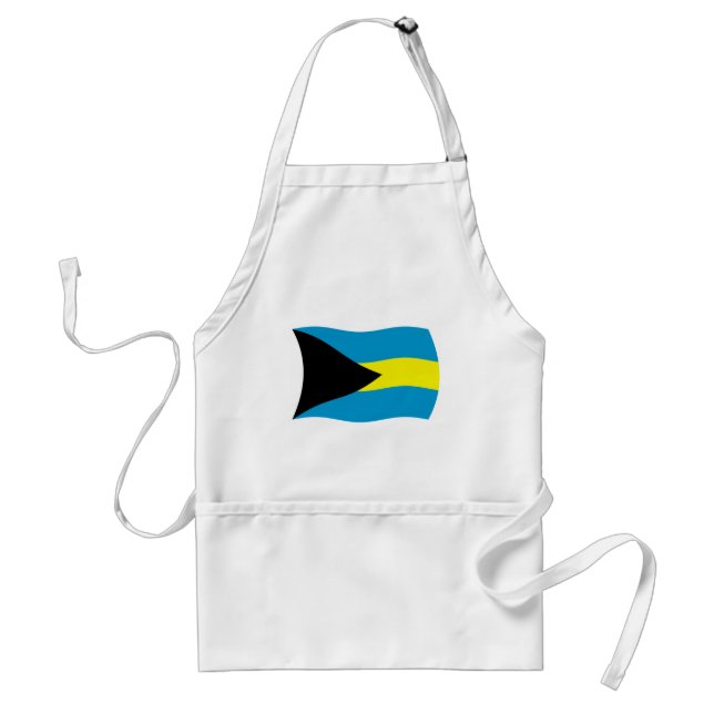 Bahamas-Flagge-Schürze Schürze (Vorne)