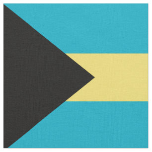 Bahamas-Flagge Stoff