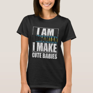 Bahamas Flagge Stolz Bahamians Männer und Frauen T-Shirt