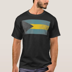 Bahamas-Flagge Stolz Land Heimat Nation Familie Is T-Shirt