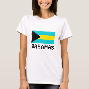 Bahamas-Flagge T-Shirt