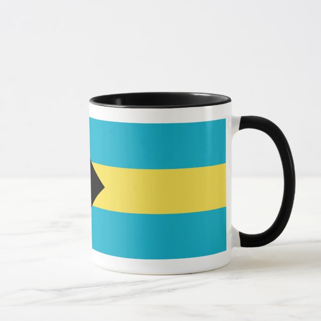 Bahamas-Flagge Tasse (Rechts)