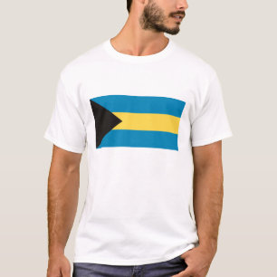 Bahamas-Flaggen-T - Shirt